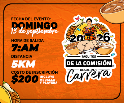 Carrera 5K Taquitos de la Comisión 2026